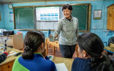 PhotoVoice workshop in Tsagaannuur